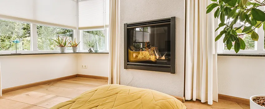 Residential Fireplace Ceramic Glass Installation in Greenfield, MA