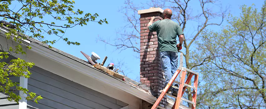 Vinyl and PVC Chimney Flashing Installation in Greenfield, MA