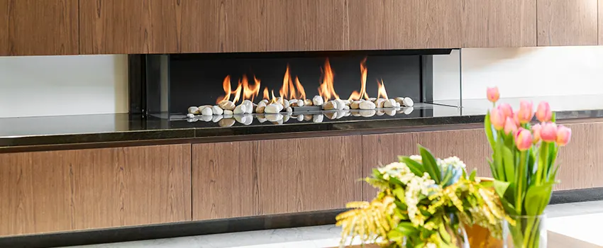Double-height Fireplace Design Refurbishment in Greenfield, Massachusetts